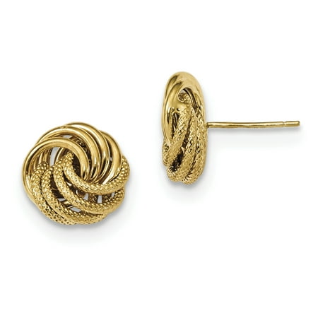 14k Gold Textured Post Earrings 14k Gold Textured Post Earrings
